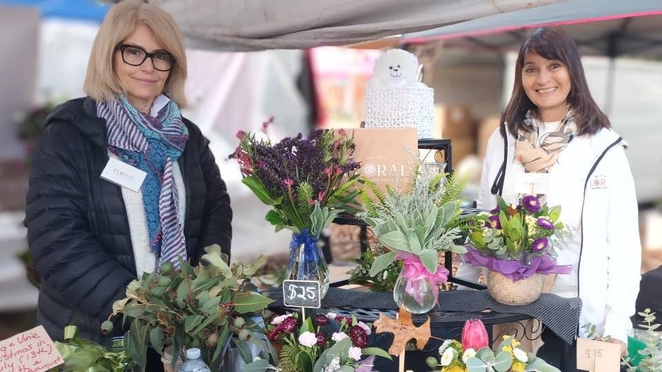 Floral Team Building and Events at glenbrook rotary markets