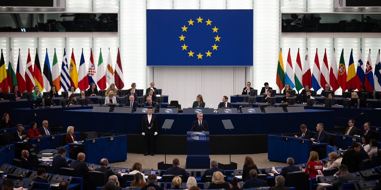 Carney pushes deeper EU alliance as Trump warns of âhostile actâ
