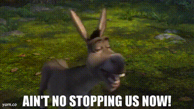 YARN | Ain't no stopping us now! | Shrek 2 (2004) | Video clips by quotes |  400576df | 紗