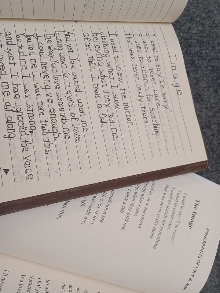 Finally published poetry