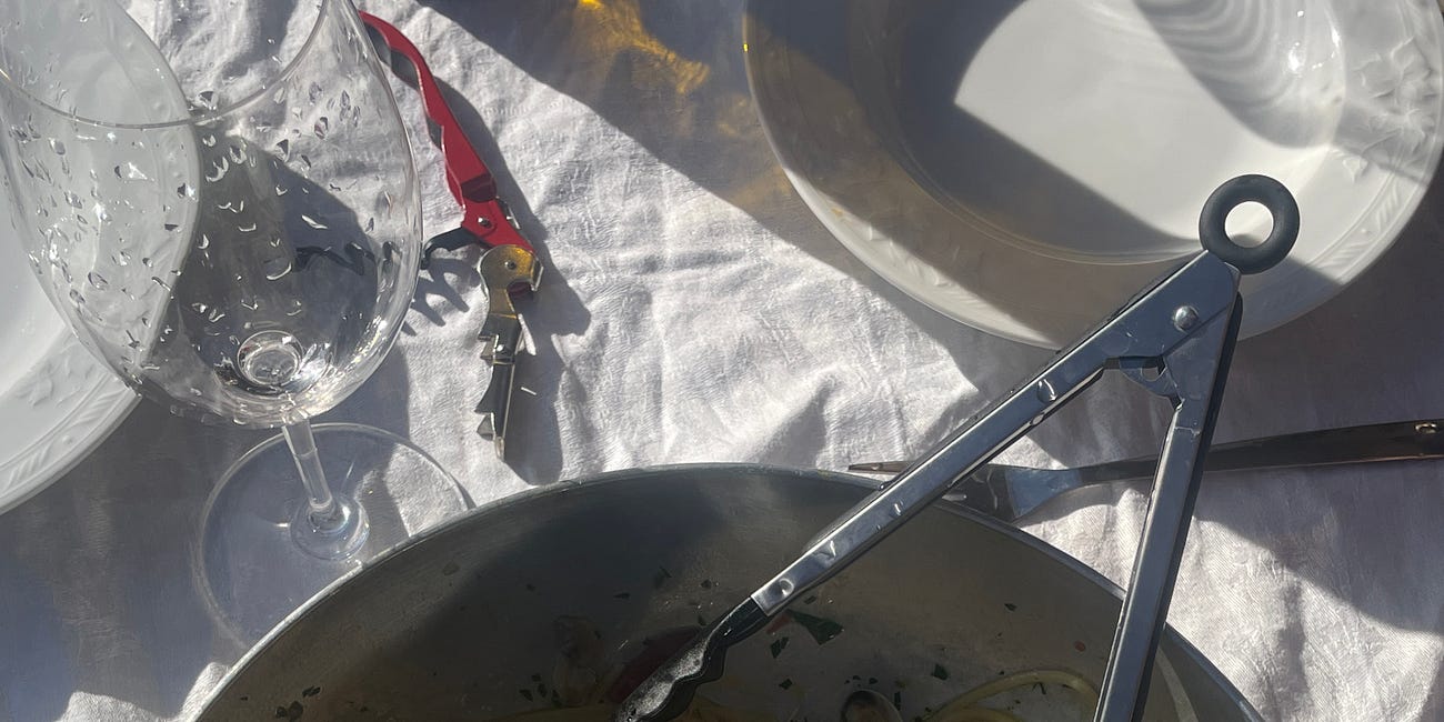 DELICIOUS vongole pasta!