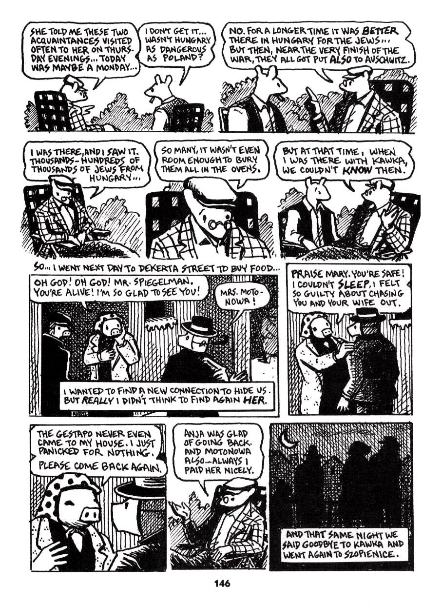 Black & White and Bronze!: Maus: A Survivor's Tale. My Father Bleeds  History, Chapter 6 - a Review