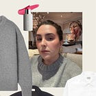 A Perfect Grey Cashmere Sweater