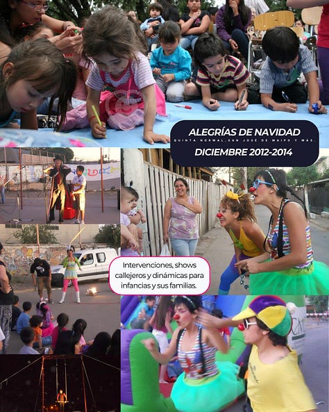 Distintas acciones de la Alegría Global