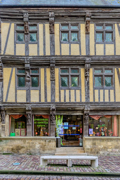 The streets of Bayeux