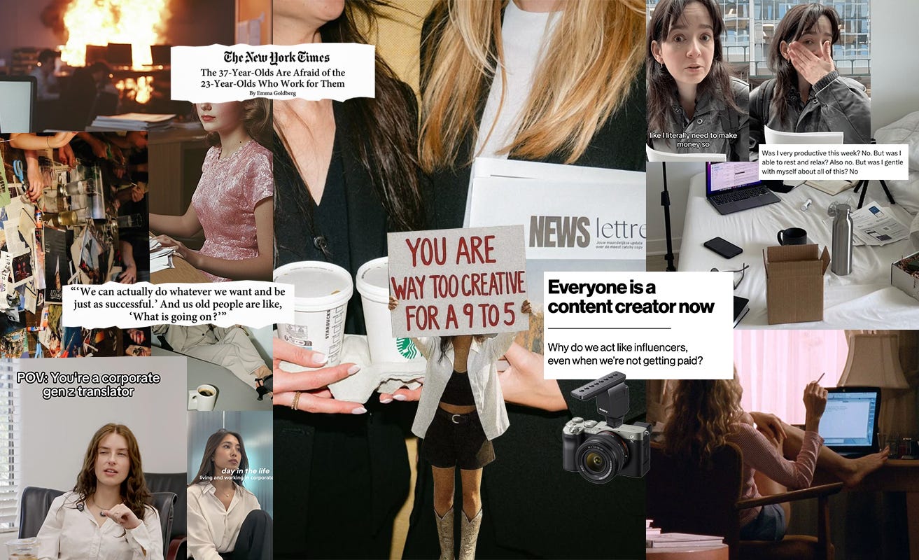 The lie we told Gen Z about work - by Hanna Goefft
