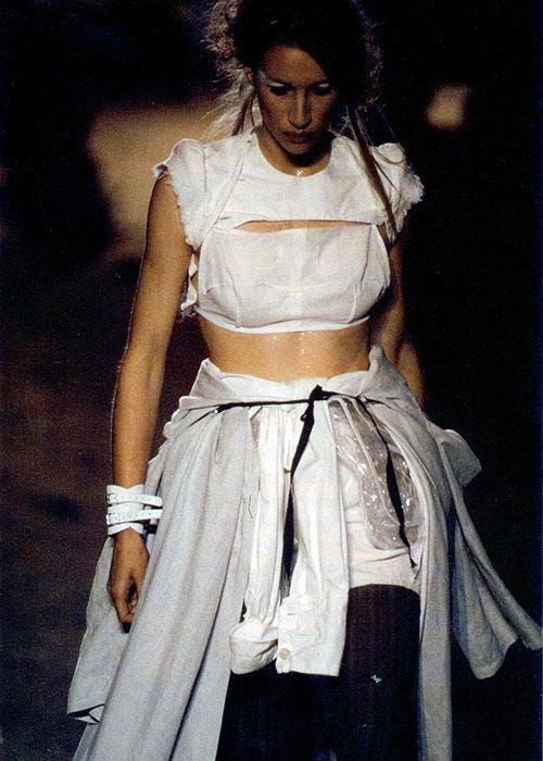 Review the Runway: Maison Margiela's 1990 Spring/Summer Show