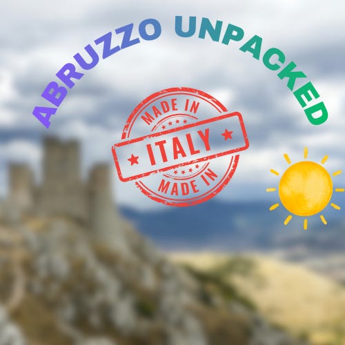 Abruzzo Unpacked