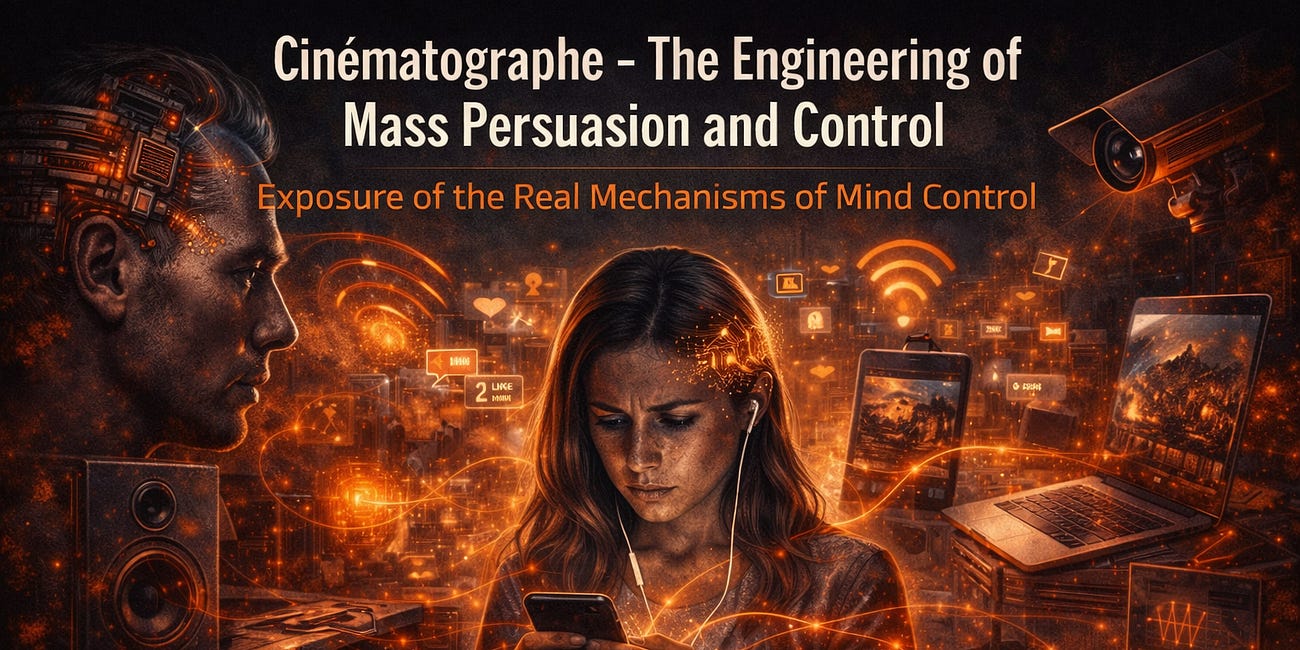 Cinématographe - The Engineering of Mass Persuasion and Control