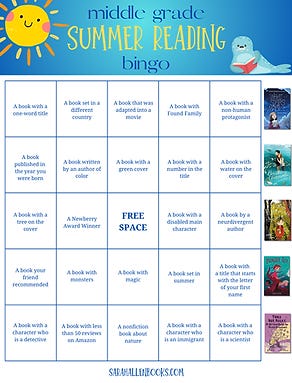 Book reading bingo card for students Book reading bingo card for students