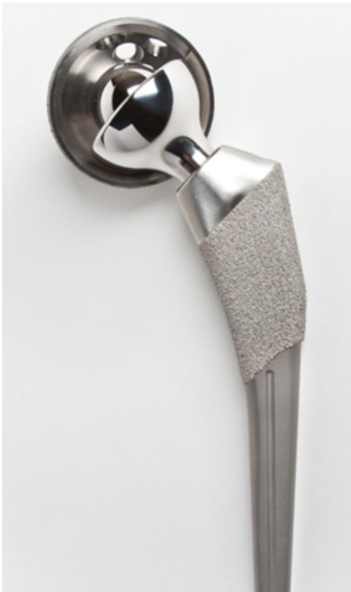 Reverse Hip Replacement System