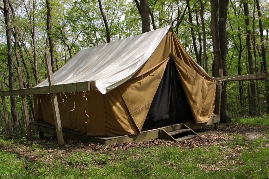 Summer Camp Platform Tents (+ that smell) : r/nostalgia