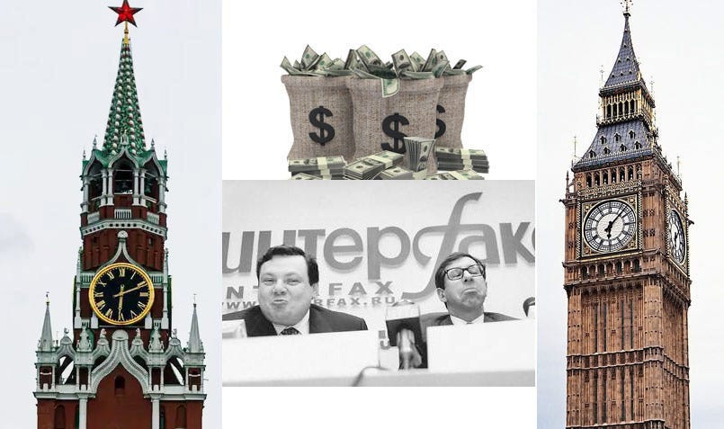 Who is serving putin? UK: Il Tesoro britannico e favoreggiamento per gli oligarchi di putin
