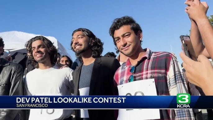 San Francisco holds Dev Patel lookalike contest