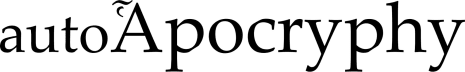 autoἏpocryphy