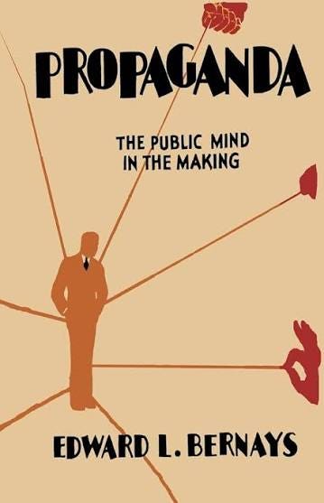 Propaganda: Bernays, Edward L.: 9781684228416: Amazon.com: Books Propaganda: Bernays, Edward L.: 9781684228416: Amazon.com: Books