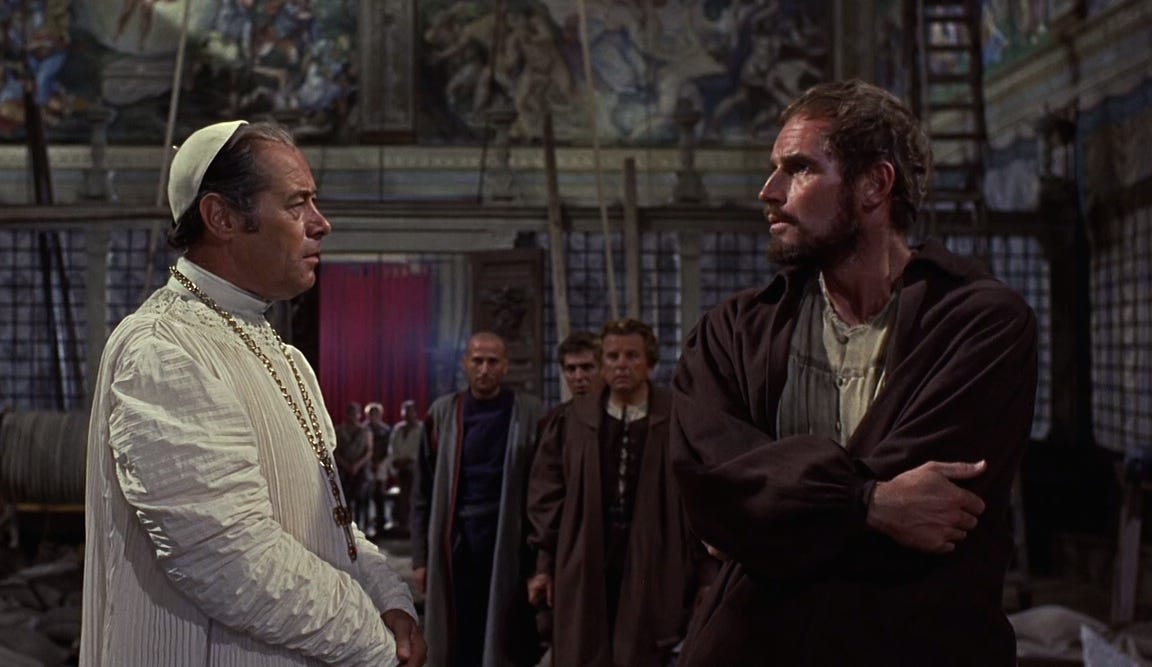 The Agony and the Ecstasy (1965) – Movie Musings