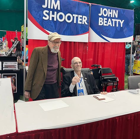 Scenes from last weekend's Super Jersey Comic Expo