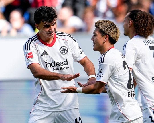 Ritsu Dōan and Can Uzun give high-flying Eintracht Frankfurt wings |  Bundesliga