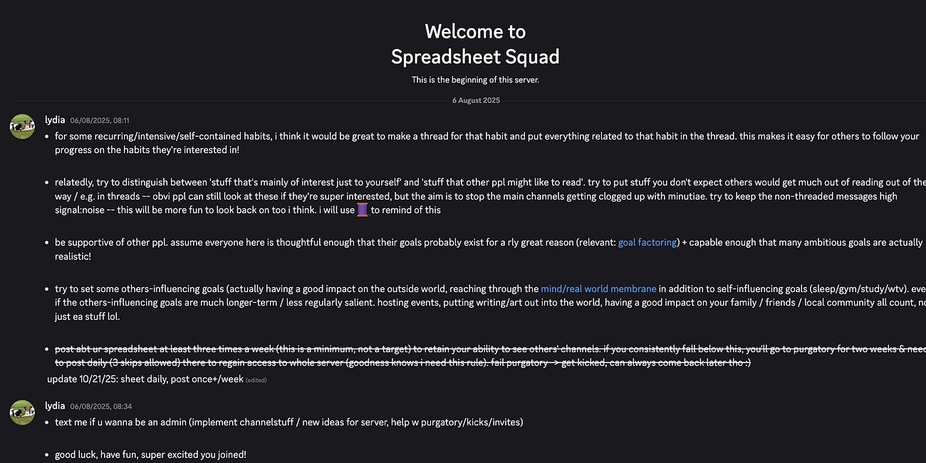 Open-source your life in a closed group