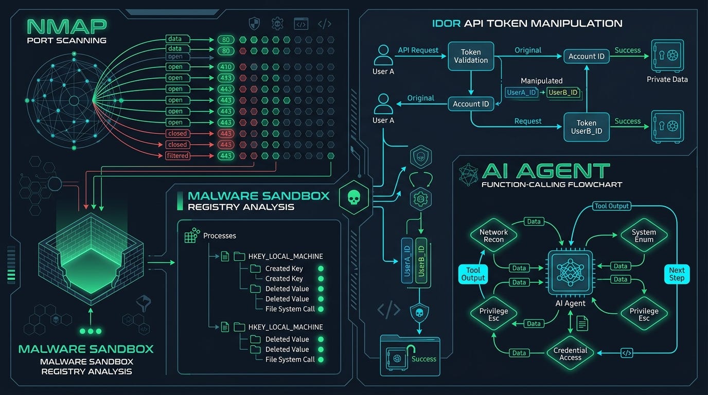 AOC 25 Days 4-8: AI, IDOR, Malware Sandbox, & Nmap AOC 25 Days 4-8: AI, IDOR, Malware Sandbox, & Nmap