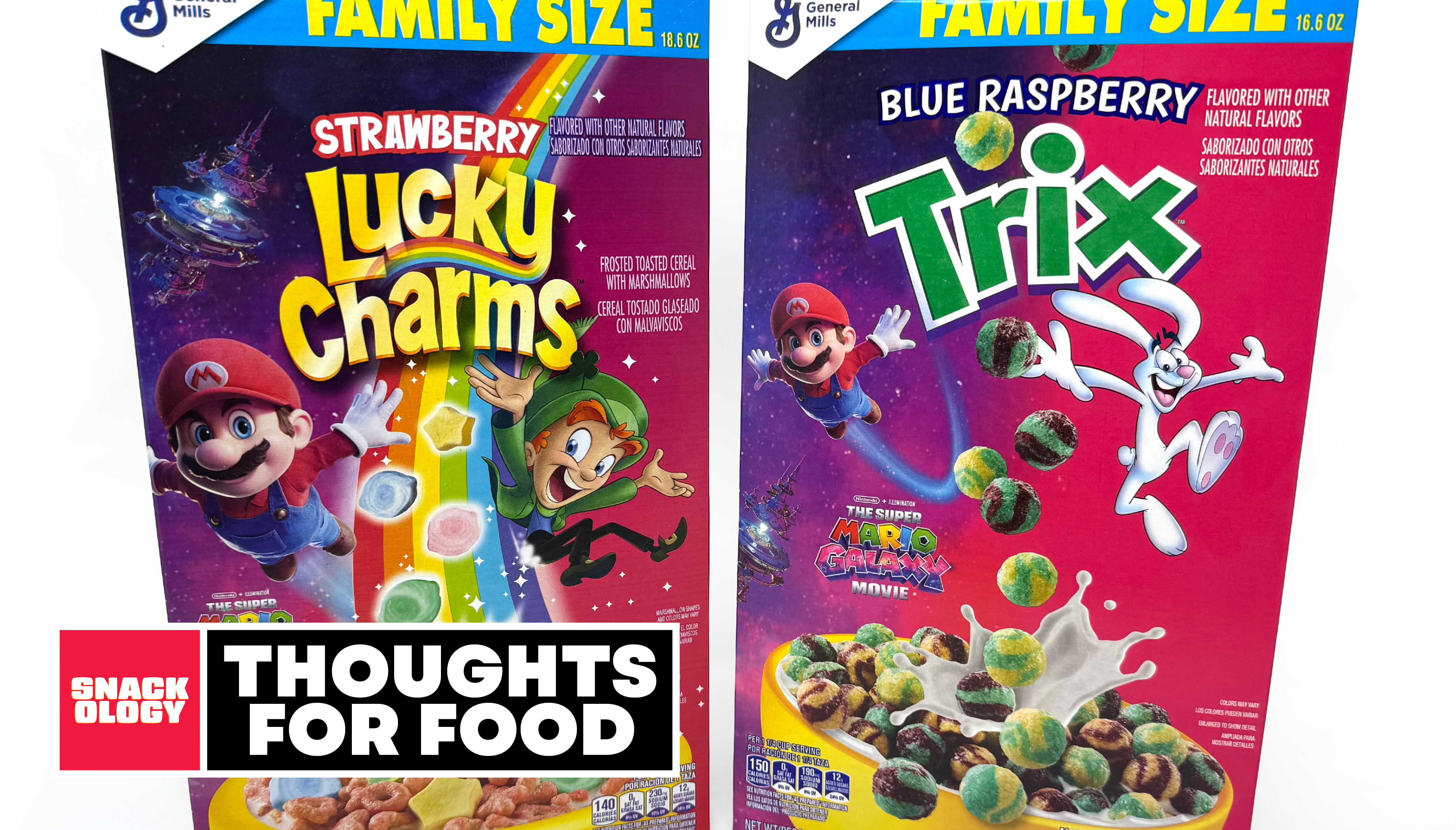 Trix Blue Raspberry Mario It’s-a me, ‘Super Mario Galaxy Movie’-themed versions of Lucky Charms ...