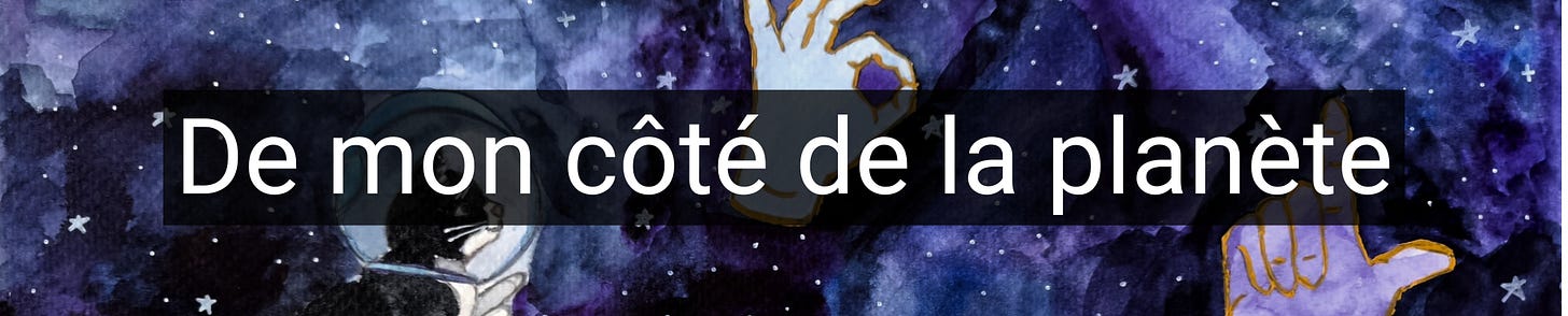 De mon côté de la planète