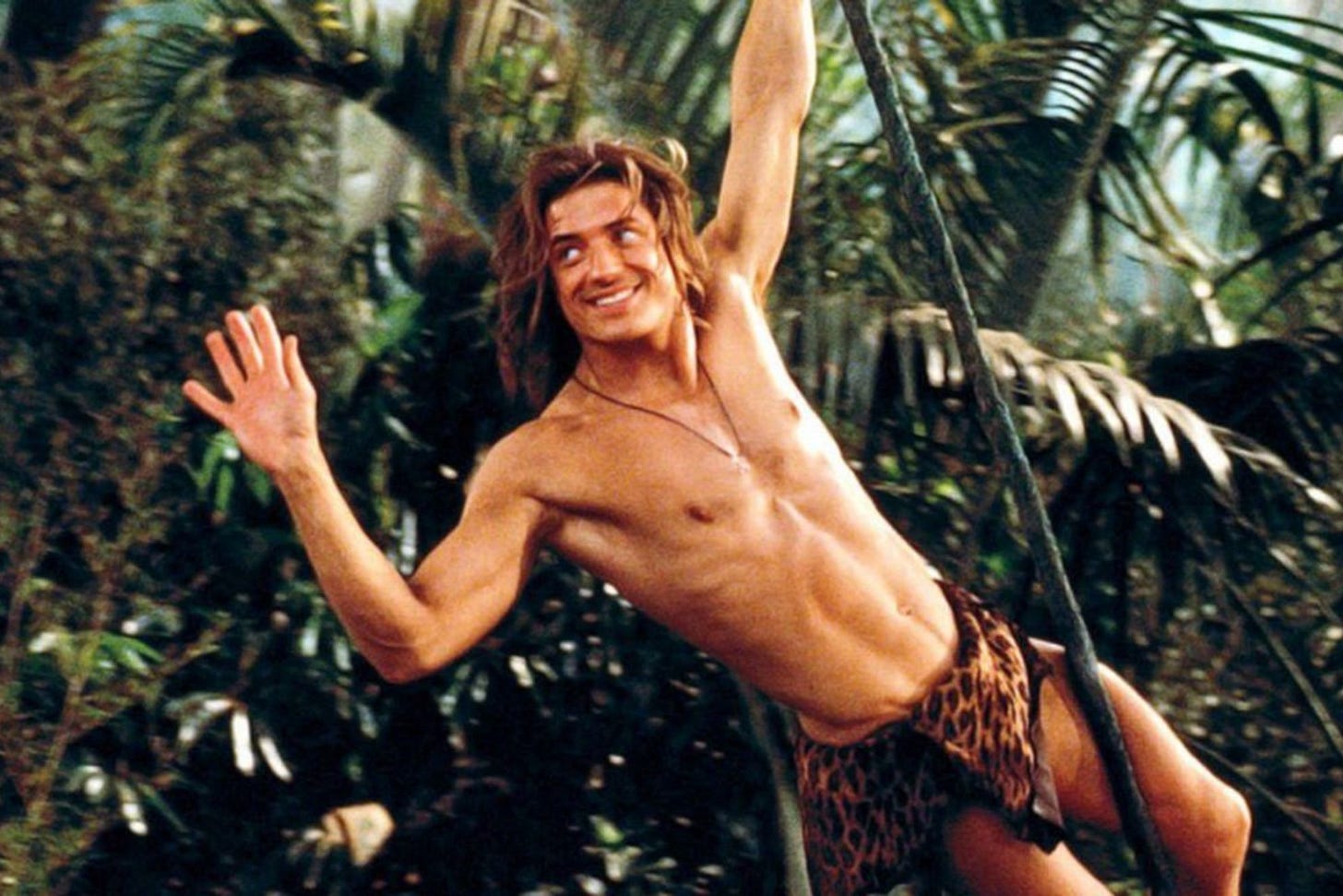 The dangerous diet Brendan Fraser had to go on for his role as 'George of  the Jungle' | Marca