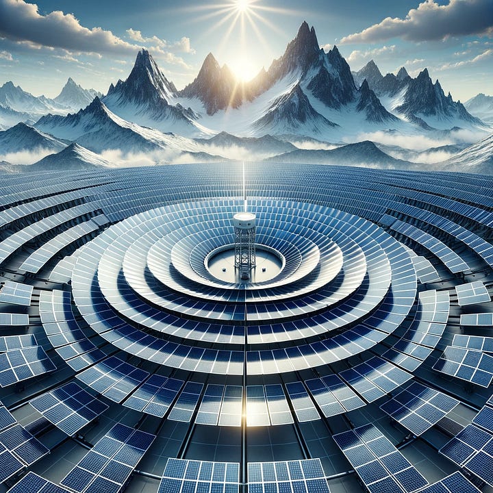 A Device for Concentration of Electromagnetic Radiation