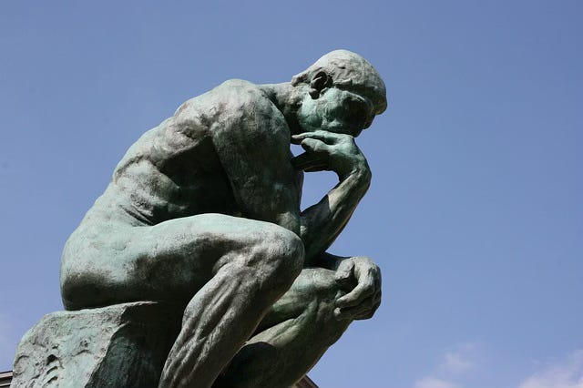 Sculpture The Thinker