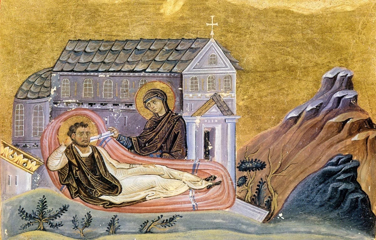 Darul Preasfintei Născătoare de Dumnezeu făcut Sfântului Roman Melodul | Doxologia Darul Preasfintei Născătoare de Dumnezeu făcut Sfântului Roman Melodul | Doxologia