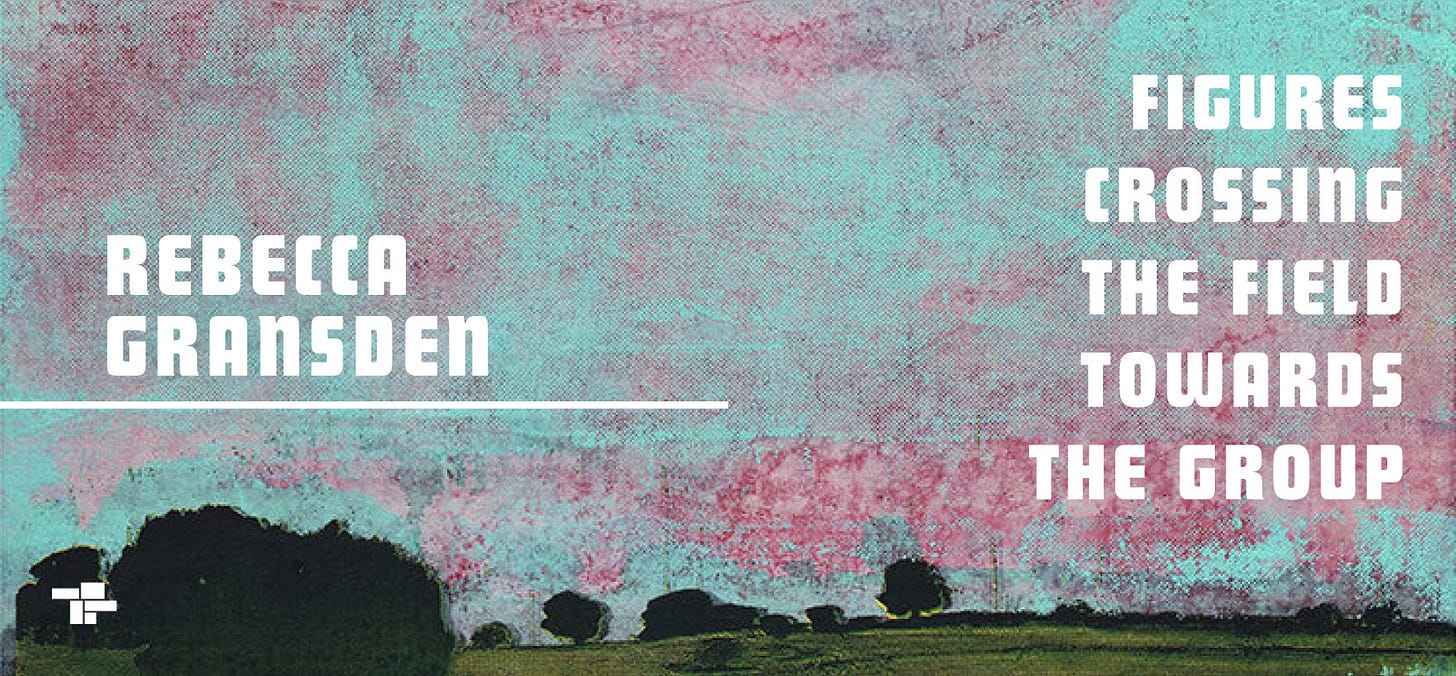 Figures Crossing the Field Towards the Group