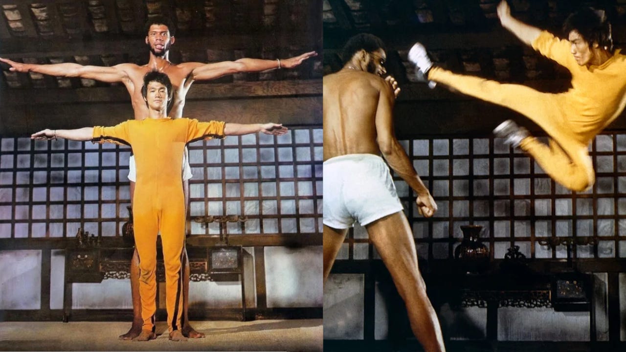 Kareem Abdul Jabbar Enter The Dragon Bruce Lee Enter The Dragon, image size:1280x720