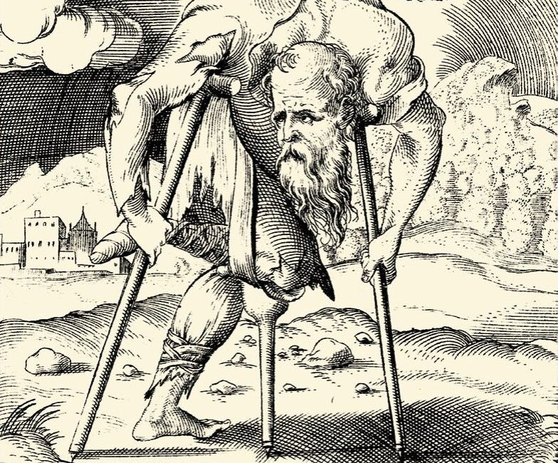 Break the crutches