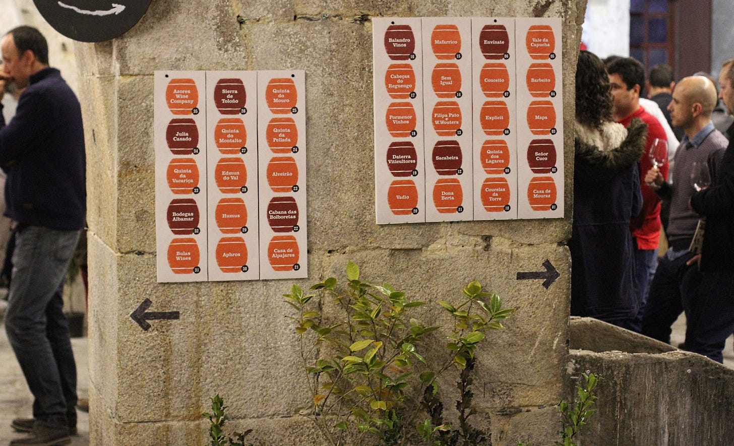 Simplesmente Vinho 2018 - winemaker signs - Photo (C) Simon Woolf All Rights Reserved