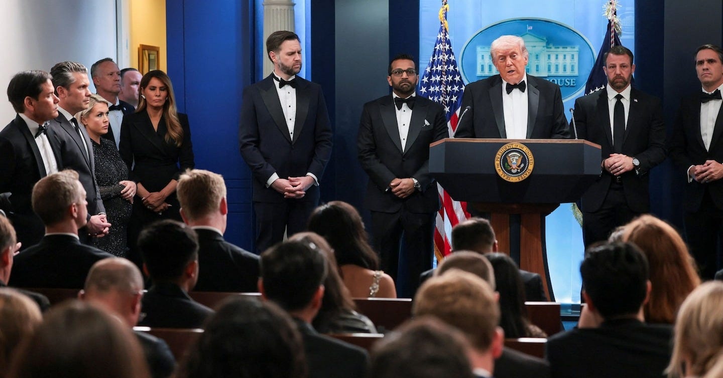 Trump, allies use dinner shooting to press case for White House ballroom -  The Washington Post