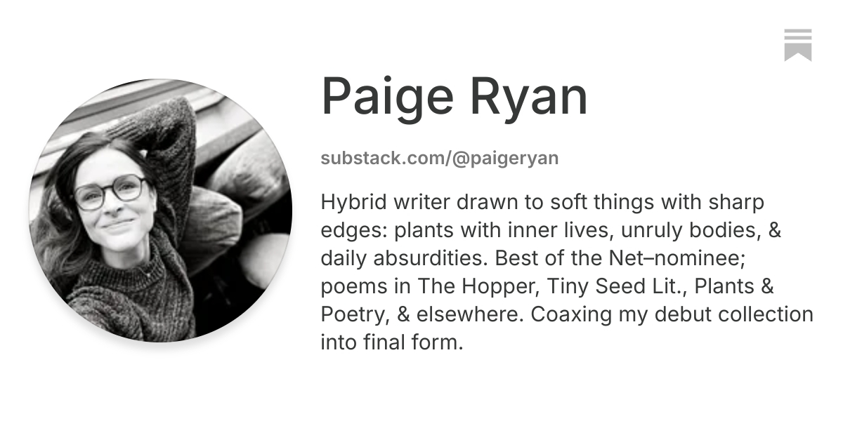 Paige Ryan | Substack