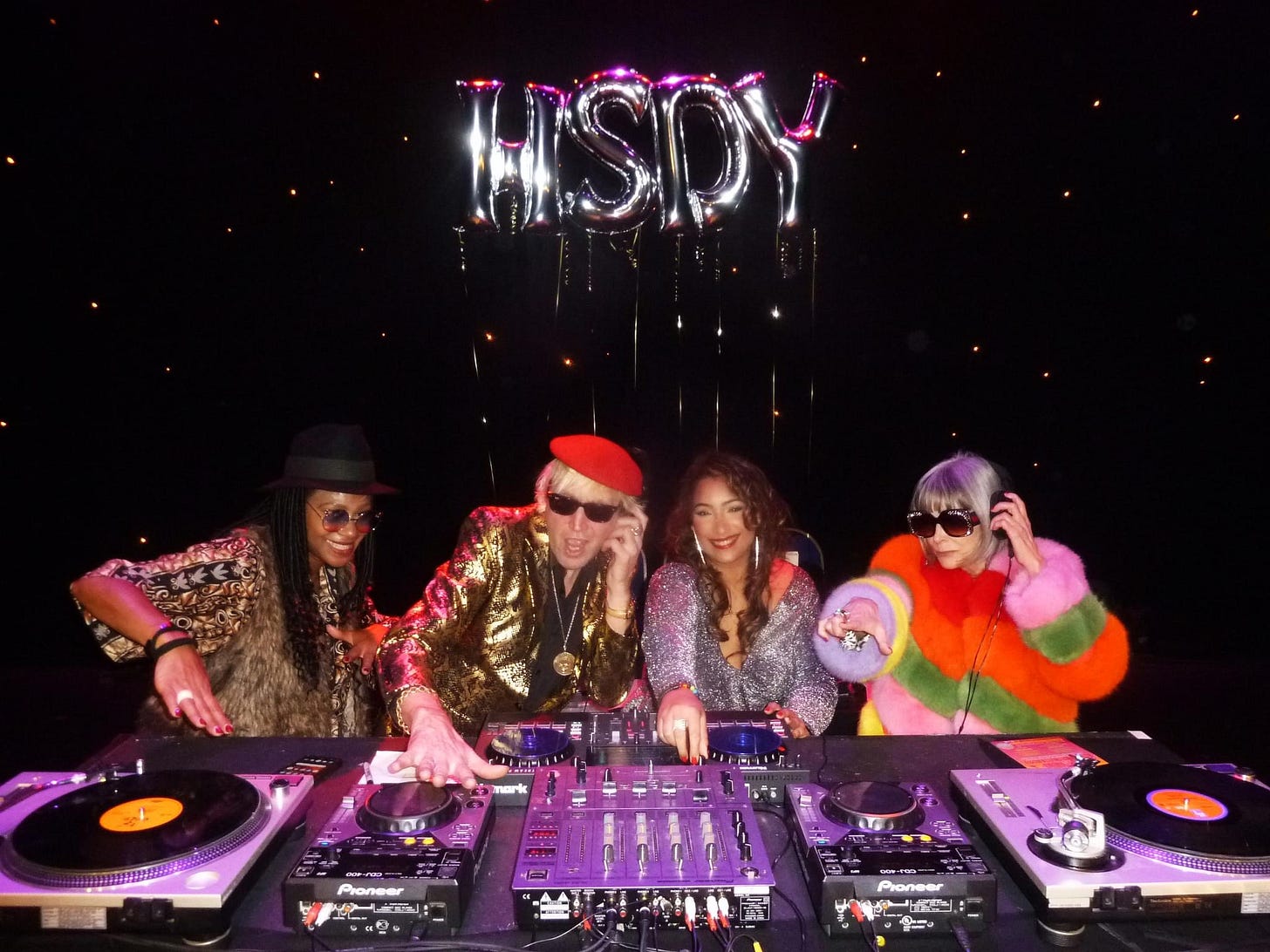 May be an image of 4 people and text