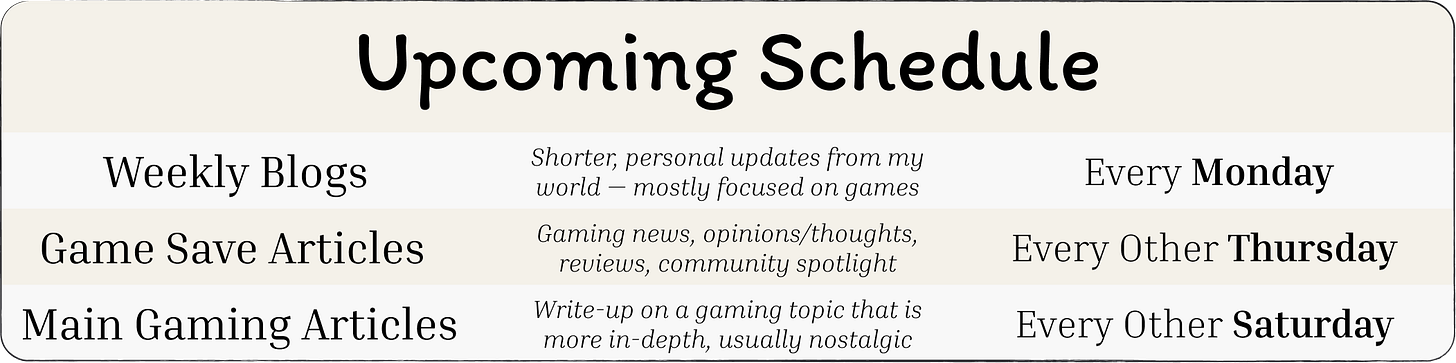 Image showing my upcoming schedule