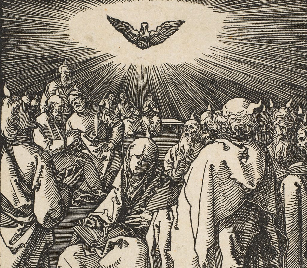 Durer Pentecost Durer Pentecost