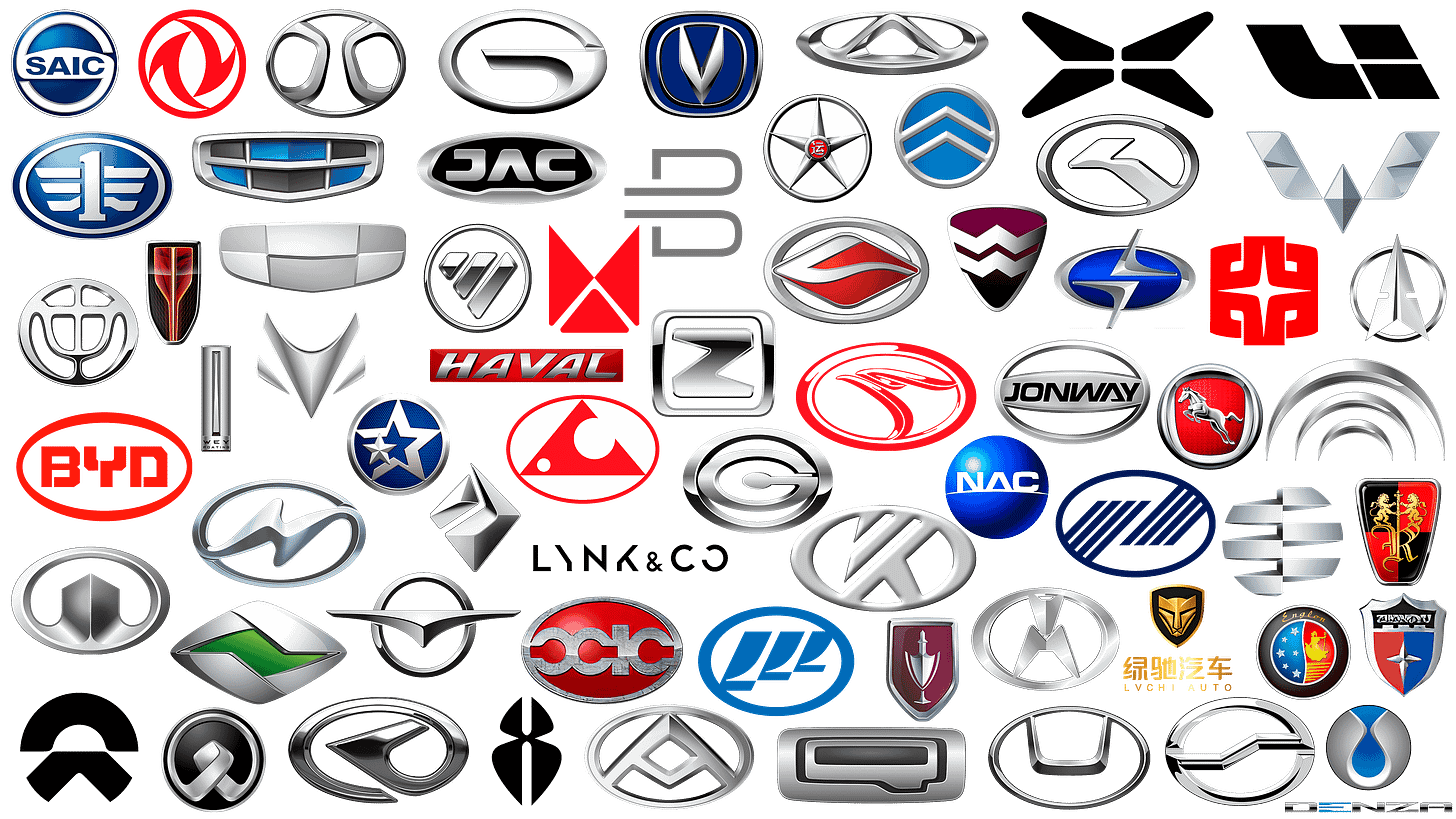 Chinese Car Brands