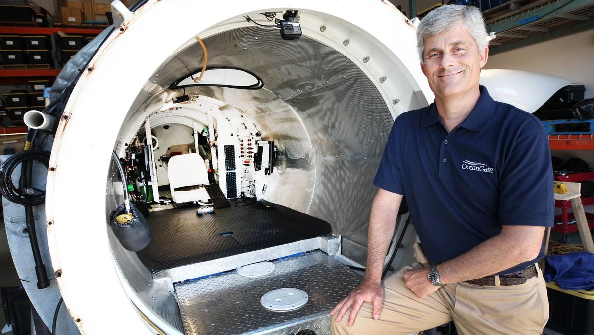 Who is Stockton Rush, founder of OceanGate Expeditions on board missing  Titanic submersible? - Opoyi