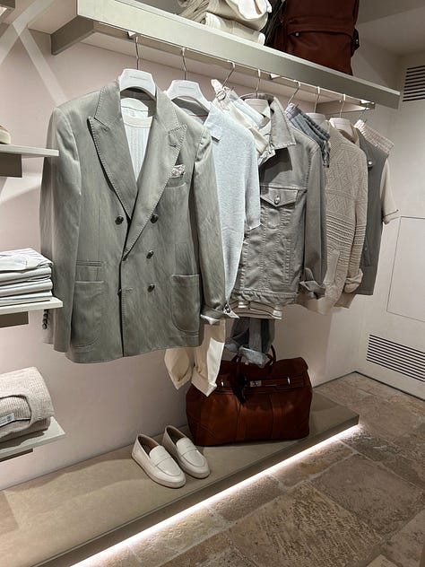 Brunello Cucinelli LVMH Louis Vuitton style fashion luxury quiet luxury Paris New York London Dubai Abu Dhabi style Bernard Arnault Alexandre Arnault Frederic Arnault