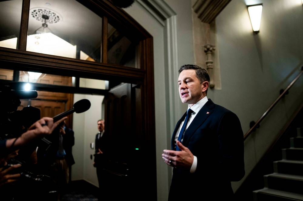 Spencer Colby / The Canadian Press files
                                Conservative Leader Pierre Poilievre has to win a leadership vote in Calgary and then an election in Canada. But it might take two different strategies.