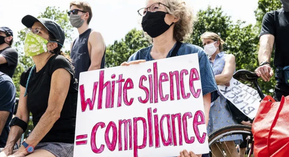 white silence =compliance