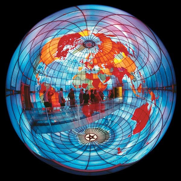 mapparium de Boston