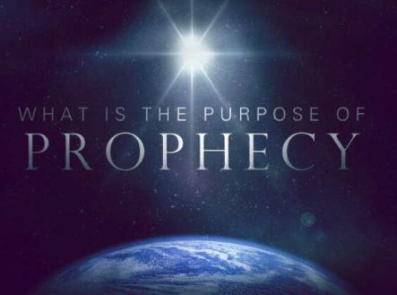 Prophecy Def Religious 6: Define prophecy - whydoneit’s Substack
