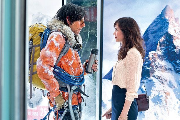 Ben Stiller & Kirsten Wiig in The Secret Life of Walter Mitty