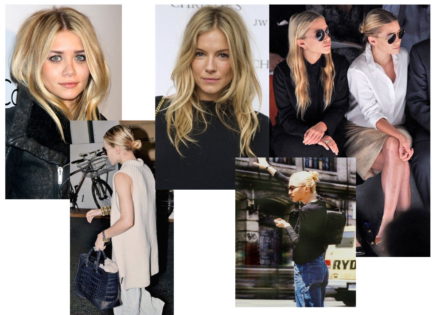 Mon moodboard cheveux depuis 20 ans ! 