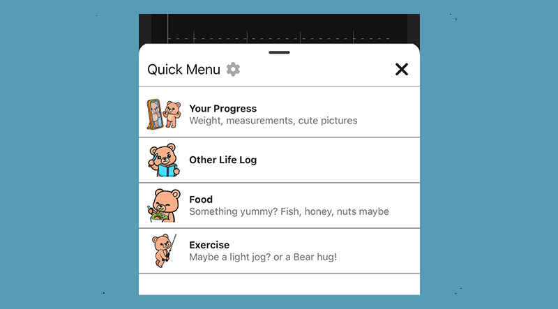 Quick Menu Quick Menu